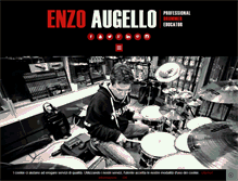 Tablet Screenshot of enzoaugello.com